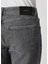 Gri Yıkamalı Tapered Fit Jean Pantolon 5