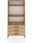 Arges Dolap 3 Raflı 3 Çekmeceli 88X30X182 Çam-Çam 1