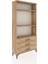 Arges Dolap 3 Raflı 3 Çekmeceli 88X30X182 Çam-Çam 2