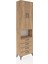 Arges Dolap 4 Raflı 4 Çekmeceli 2 Kapaklı 60X30X221 Çam-Çam 2