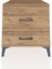 Kronos Komodin 2 Çekmeceli 60X59X64 Çam-Çam 1