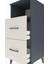 Hyperion Komodin Tek Raflı 2 Çekmeceli 44X44X106 Antrasit-Aytaşı 5
