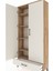 Arges Dolap 5 Raflı Tek Çekmeceli 2 Kapaklı 88X30X182 Çam-Aytaşı 5