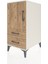 Kronos Komodin 2 Raflı 2 Çekmeceli Tek Kapaklı 44X59X96 Aytaşı-Çam 3