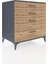 Kronos Şifonyer 4 Çekmeceli 88X59X96 Antrasit-Çam 2