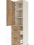 Hyperion Dolap 3 Raflı 3 Çekmeceli Tek Kapaklı 44X44X195 Aytaşı-Çam 5