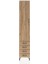 Hyperion Dolap 3 Raflı 4 Çekmeceli Tek Askılı 44X44X243 Aytaşı-Çam 1