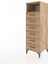 Hyperion Dolap Tek Raflı 6 Çekmeceli 44X44X134 Çam-Çam 3