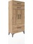 Arges Dolap 2 Raflı 3 Çekmeceli 2 Kapaklı 60X30X134 Çam-Çam 2