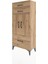 Arges Dolap 2 Raflı 3 Çekmeceli 2 Kapaklı 60X30X134 Çam-Çam 3