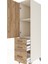 Kronos Dolap 2 Raflı 3 Çekmeceli Tek Kapaklı 44X59X182 Aytaşı-Çam 5