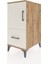 Kronos Komodin 2 Raflı Tek Çekmeceli Tek Kapaklı 44X59X96 Çam-Aytaşı 3
