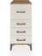 Kronos Komodin 4 Çekmeceli 44X59X96 Çam-Aytaşı 1