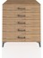 Kronos Şifonyer 5 Çekmeceli 88X59X96 Çam-Çam 1