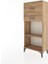 Hyperion Dolap Tek Raflı 2 Çekmeceli 60X44X134 Çam-Çam 3