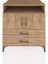 Kronos Şifonyer 3 Raflı 2 Çekmeceli 2 Kapaklı 88X59X96 Çam-Çam 1