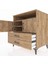 Kronos Şifonyer 3 Raflı 2 Çekmeceli 2 Kapaklı 88X59X96 Çam-Çam 5
