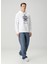 Beyaz Kapüşonlu Sweatshirt 2