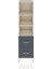 Hyperion Dolap 3 Raflı 2 Çekmeceli 44X44X182 Aytaşı-Antrasit 1