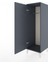 Hyperion Dolap Tek Kapaklı Tek Askılı 44X44X134 Antrasit-Antrasit 4