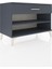 Hyperion Şifonyer Tek Raflı Tek Çekmeceli 88X44X64 Antrasit-Antrasit 2