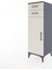 Hyperion Dolap 2 Raflı 2 Çekmeceli Tek Kapaklı 44X44X134 Antrasit-Aytaşı 3