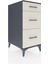 Kronos Komodin 3 Çekmeceli 44X59X96 Antrasit-Aytaşı 2