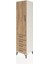Hyperion Dolap 3 Raflı 4 Çekmeceli Tek Kapaklı 44X44X195 Aytaşı-Çam 3
