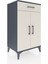 Hyperion Komodin 2 Raflı Tek Çekmeceli 2 Kapaklı 60X44X106 Antrasit-Aytaşı 2