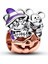 925 Ayar Gümüş Disney Mickey ve Minnie Mouse Cadılar Bayramı Charm 1