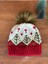 Mantar Desenli Örgü Yün Bere, Kışlık Bere, Iskandinav, Norveç, Wool Beanie, Çocuk Bere, Şapka 1
