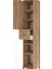 Hyperion Dolap 5 Raflı Tek Çekmeceli Tek Kapaklı 44X44X243 Çam-Çam 5