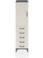 Hyperion Dolap 2 Raflı 5 Çekmeceli Tek Kapaklı 44X44X182 Antrasit-Aytaşı 1