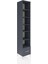Hyperion Dolap 6 Raflı Tek Çekmeceli 44X44X243 Antrasit-Antrasit 2