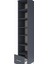 Hyperion Dolap 6 Raflı Tek Çekmeceli 44X44X243 Antrasit-Antrasit 5
