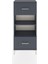 Hyperion Dolap 2 Raflı 2 Çekmeceli 60X44X134 Antrasit-Antrasit 1
