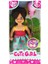Cute Girl Pembe Balonlu Kumral Mini Bebek 4