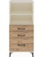 Arges Dolap 2 Raflı 3 Çekmeceli 60X30X134 Aytaşı-Çam 1