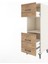Hyperion Dolap Tek Raflı 3 Çekmeceli 44X44X134 Aytaşı-Çam 4