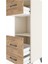 Hyperion Dolap Tek Raflı 3 Çekmeceli 44X44X134 Aytaşı-Çam 5