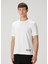 Beyaz Logo Baskılı T-Shirt 3