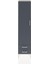 Hyperion Dolap 5 Raflı 2 Çekmeceli Tek Kapaklı 44X44X195 Aytaşı-Antrasit 1