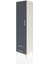 Hyperion Dolap 5 Raflı 2 Çekmeceli Tek Kapaklı 44X44X195 Aytaşı-Antrasit 3