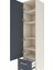 Hyperion Dolap 5 Raflı 2 Çekmeceli Tek Kapaklı 44X44X195 Aytaşı-Antrasit 5