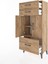Hyperion Dolap 2 Raflı 3 Çekmeceli 2 Kapaklı 60X44X134 Çam-Çam 4