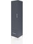 Hyperion Dolap 5 Raflı Tek Çekmeceli Tek Kapaklı 44X44X195 Antrasit-Antrasit 3