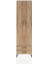 Arges Dolap 3 Raflı 2 Çekmeceli Tek Askılı 60X30X221 Aytaşı-Çam 1