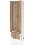 Arges Dolap 3 Raflı 2 Çekmeceli Tek Askılı 60X30X221 Aytaşı-Çam 4