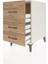 Kronos Komodin 3 Çekmeceli 44X59X80 Aytaşı-Çam 4