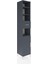 Hyperion Dolap 5 Raflı Tek Çekmeceli Tek Kapaklı 44X44X243 Antrasit-Antrasit 2